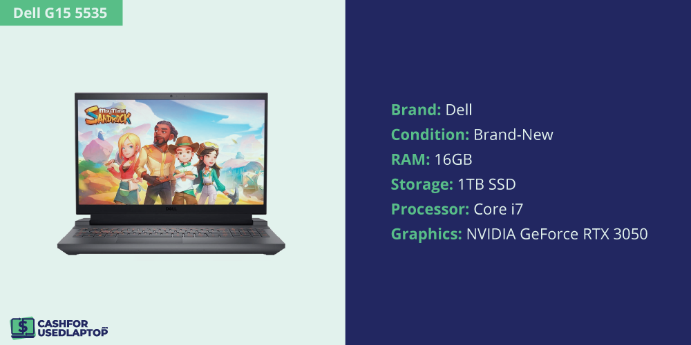 Dell G15 5535